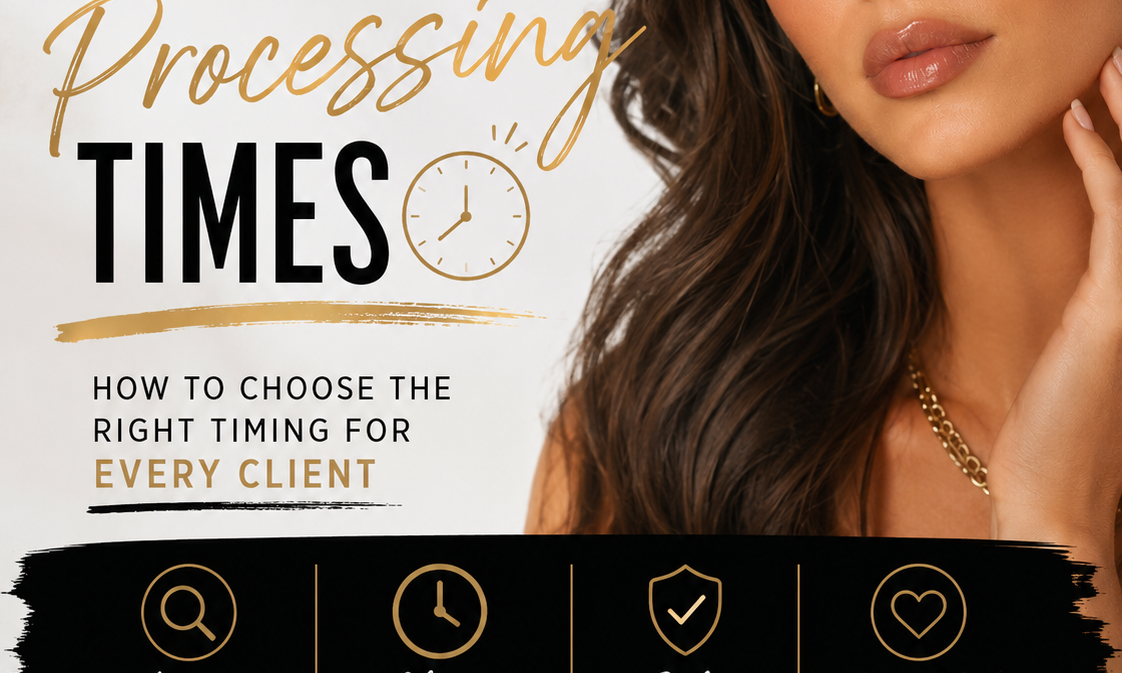 🧡 Lash Lift Processing Times: How to Choose the Right Timing for Every Client