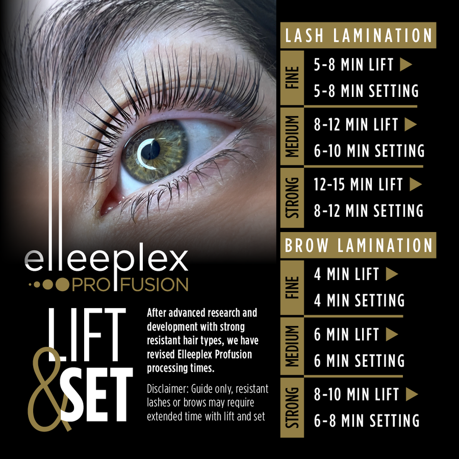 Elleeplex Pro Fusion Lash and Brow Lamination STARTER KIT