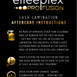 Elleeplex Profusion Lash Lamination After Care Flyer (2 sides) | Digital Download