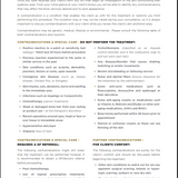 Elleeplex Profusion Brow Lamination Indemnity/Contraindications Forms